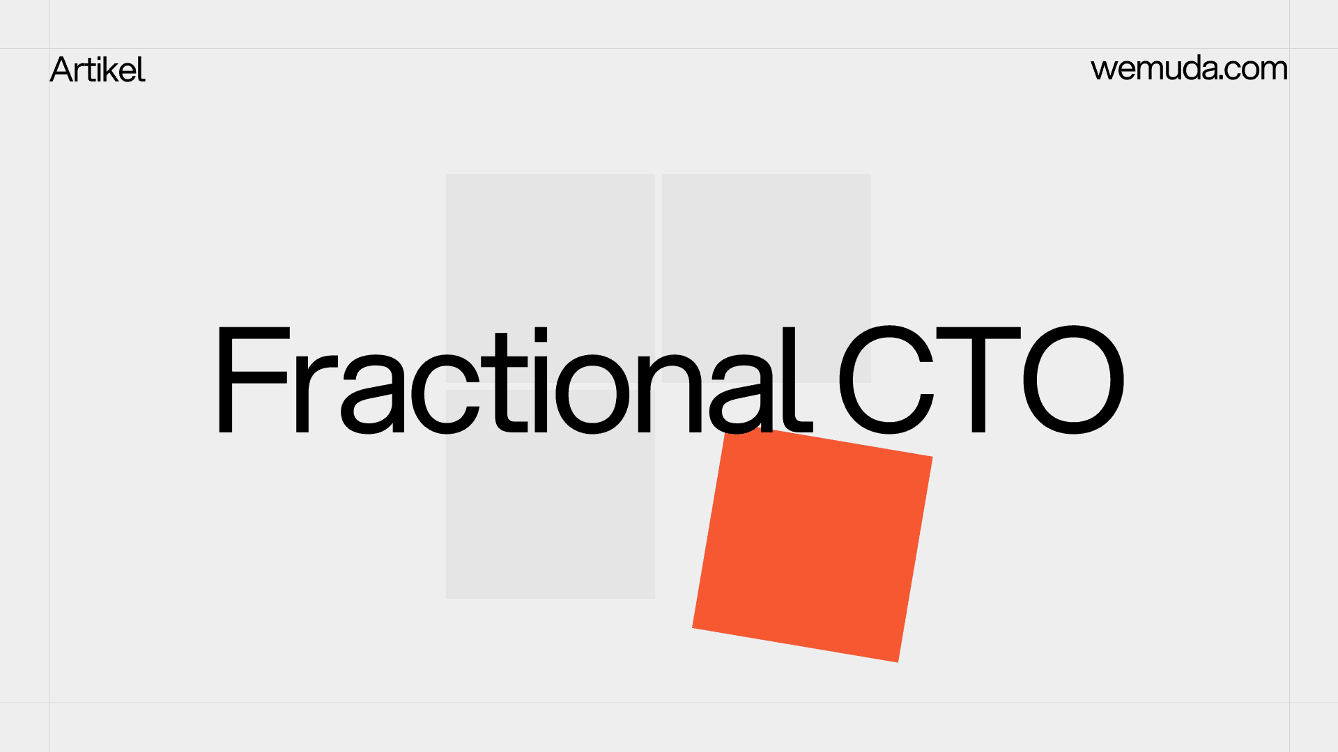 Fractional CTO: Hvad er det og hvornår giver det mening?