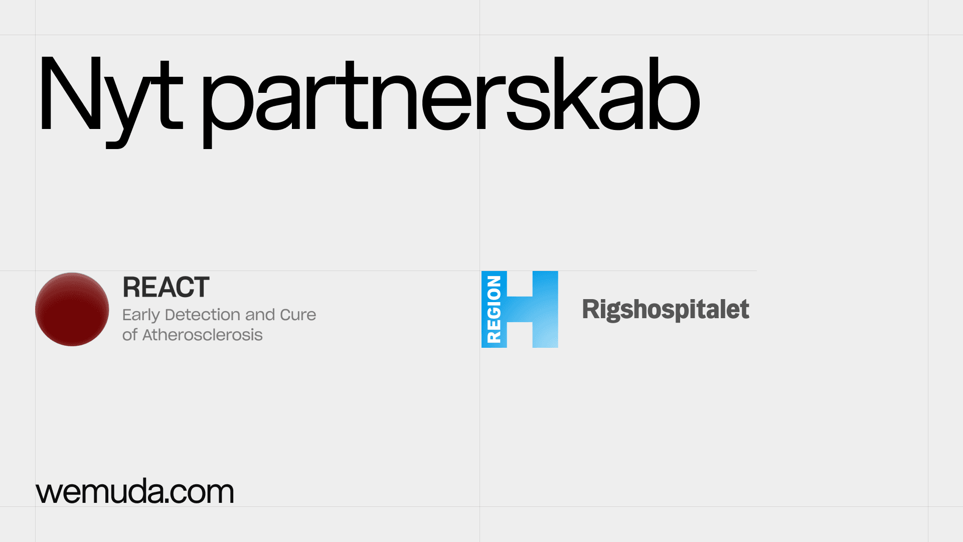Wemuda indgår partnerskab med REACT-studiet